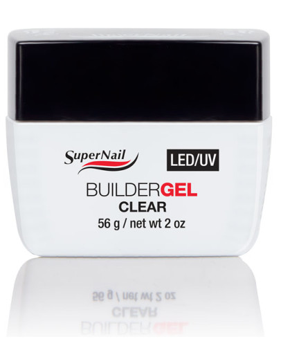 SuperNail LED/UV Builder Gel Clear 56g / 2oz